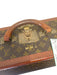 Louis Vuitton Brown & Tan Coated Canvas Brass Hardware Monogram Trunk Luggage Brown & Tan