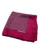 Hermes Magenta Silk Abstract Men's Pocket Square Magenta