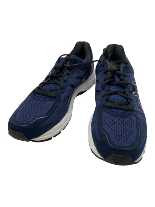 Asics Shoe Size 10.5 New Blue Synthetic Solid Sneaker Men's Shoes Blue / 10.5
