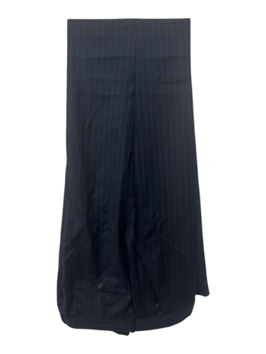 Corneliani Navy Wool Striped 2 Button Men's Suit Navy / 54