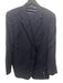 Corneliani Navy Wool Striped 2 Button Men's Suit Navy / 54