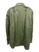 Borelli NWOT Size 16.5 Green Cotton Micro Button Up Men's Long Sleeve Shirt Green / 16.5