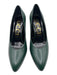 Gucci Shoe Size 40 Forest Green Leather Upper Pointed Almond Toe Stiletto Pumps Forest Green / 40
