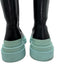Bottega Veneta Shoe Size 41 Black & Light Blue Leather Upper Color Block Boots Black & Light Blue / 41
