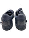 Coach Shoe Size 9B Navy Blue Leather Lace Up Low Top Whipstich Detail Sneakers Navy Blue / 9B