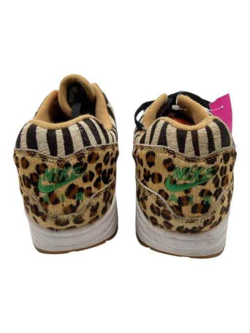 Nike Air Max Shoe Size 41 Beige, Black, Red Ponyhair Animal Print Sneakers Beige, Black, Red / 41