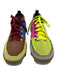 Nike Vapormax Shoe Size 41 Green, Red, Pink Synthetic Knit Lace Up Sneakers Green, Red, Pink / 41