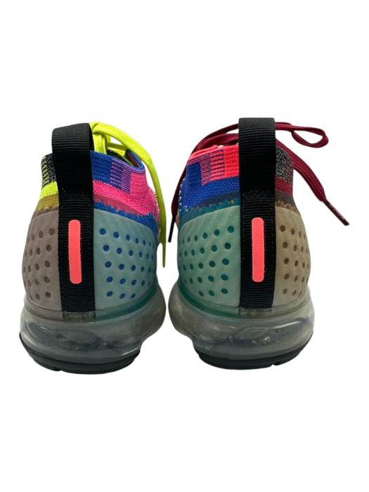Nike Vapormax Shoe Size 41 Green, Red, Pink Synthetic Knit Lace Up Sneakers Green, Red, Pink / 41