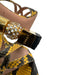 Bally Shoe Size 40 Black & Yellow Leather Upper Snakeskin Weave Mule Sandals Black & Yellow / 40