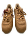 Nike Shoe Size 9.5 Light Brown Leather Lace Up Edge Detail Sneakers Light Brown / 9.5