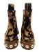Louise et Cie Shoe Size 9.5 Brown & Beige Ponyhair Faux Pearl Cap Toe Booties Brown & Beige / 9.5