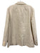 J. Crew Size 14 Beige & White Cotton Blend Pinstripe Drawstring Blazer Pant Set Beige & White / 14