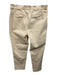J. Crew Size 14 Beige & White Cotton Blend Pinstripe Drawstring Blazer Pant Set Beige & White / 14