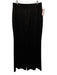 Alice + Olivia Size 14 Black Triacetate Blend Pintuck Front Mid Rise Pants Black / 14