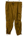 Pilcro Size L Mustard Brown Cotton Elastic & Drawstring Waist Barrel Leg Pants Mustard Brown / L