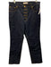 Tory Burch Size 32 Dark Wash Cotton Blend Denim Contrast Stitch Button Fly Jeans Dark Wash / 32