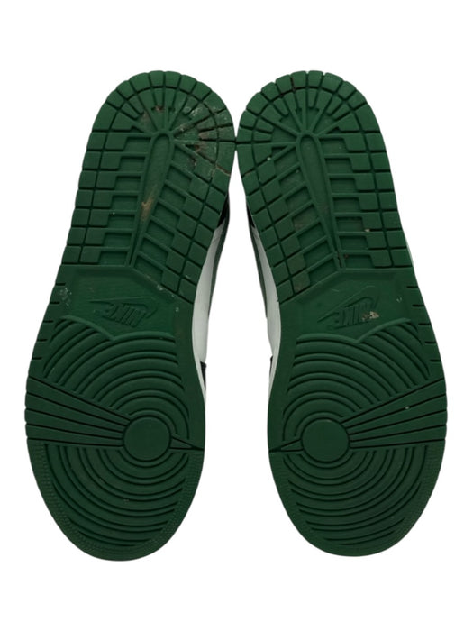 Jordan Shoe Size 12 AS IS Green, Black, White Leather Ankle High Men's Sneakers Green, Black, White / 12