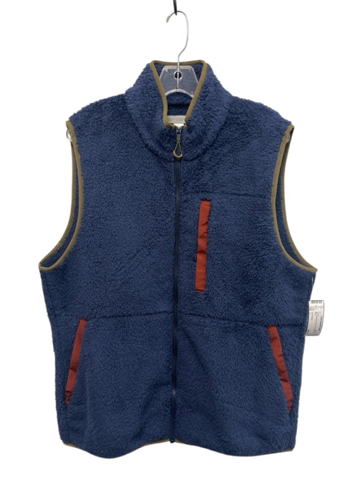 Outerknown Size L Blue Synthetic fleece Vest Men's Jacket Blue / L