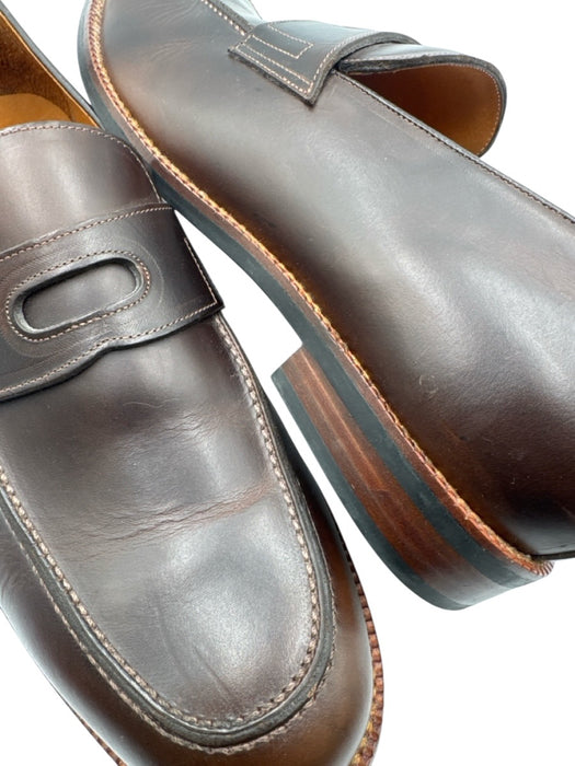 Beckett Simonon Shoe Size 13 Dark Brown Leather Solid Dress Men's Shoes Dark Brown / 13