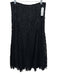 Karen Kane Size L Black Cotton & Polyester Abstract Detail Stitch Detail Skirt Black / L