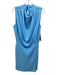 Amanda Uprichard Size Medium Light Blue Polyester Sleeveless Back Tie Dress Light Blue / Medium