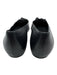 Toteme Shoe Size 36 Black Leather Pointed Square Toe Gathered Slip On Flats Black / 36