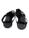 Tom Ford Shoe Size 36.5 Beige, Black & Gold Python Leather Snakeskin Sandals Beige, Black & Gold / 36.5