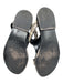 Tom Ford Shoe Size 36.5 Beige, Black & Gold Python Leather Snakeskin Sandals Beige, Black & Gold / 36.5