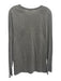 Vince NWT Size L Gray & White Coated Canvas Men's Long Sleeve Top Gray & White / L