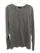 Vince NWT Size L Gray & White Coated Canvas Men's Long Sleeve Top Gray & White / L