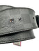 Louis Vuitton Black Leather Checkered Men's Belt Black