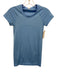 Lululemon Size 2 Blue Nylon Blend Short Sleeve Top Blue / 2