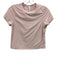 Lululemon Size 2 Pink Cotton Blend Short Sleeve T Shirt Top Pink / 2