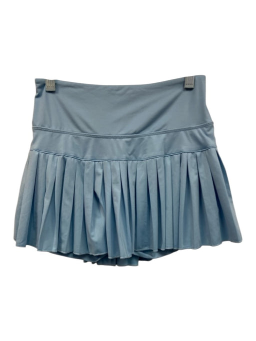Goldhinge Size XS Light Blue Polyester Tennis skirt Athletic Pleated Skirt Light Blue / XS