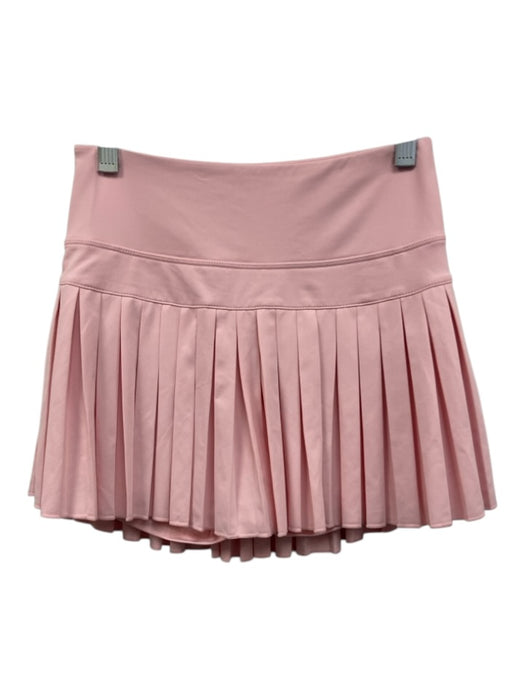 Goldhinge Size XS Pink Polyester Tennis skirt Athletic Pleated Skirt Pink / XS