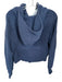 Lululemon Size M/L Navy Cotton Blend Half Zip Cropped Athletic Hoodie Navy / M/L