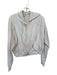 Beyond Yoga Size M Cream Cotton Full Zip Long Sleeve Athletic Hoodie Cream / M