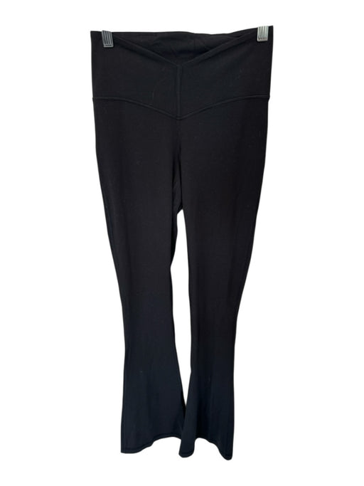 Lululemon Size 4 Black High Waist Solid Flare Athletic Leggings Black / 4