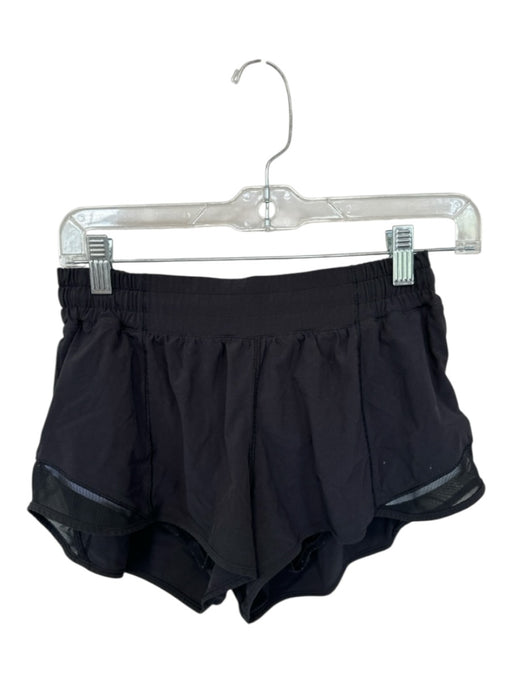 Lululemon Size 6 Black Elastic Waist Athletic Shorts Black / 6