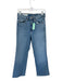 Zara Size 4 Light Wash Cotton Blend Mid Rise Straight Leg Jeans Light Wash / 4