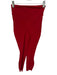 Lululemon Size 4 Red Nylon Blend Interior Pocket Cropped Athletic Leggings Red / 4
