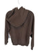 Aritzia Size xs / 2 Dark Brown Cotton Polyester Blend Hoodie Sweatshirt Dark Brown / xs / 2