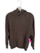Aritzia Size xs / 2 Dark Brown Cotton Polyester Blend Hoodie Sweatshirt Dark Brown / xs / 2