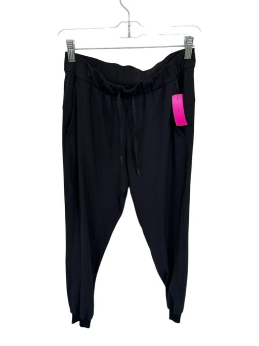 Lululemon Size Est Small Black Jogger Draw String Waist Athleisure Sweatpants Black / Est Small