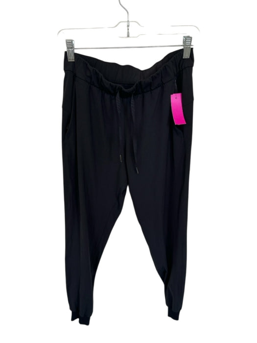 Lululemon Size Est Small Black Jogger Draw String Waist Athleisure Sweatpants Black / Est Small