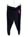 Lululemon Size Est Small Black Jogger Draw String Waist Athleisure Sweatpants Black / Est Small