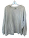Daily Drills Size XS/S Mint Cotton Long Sleeve Crew Neck Oversize Sweatshirt Mint / XS/S