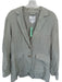Madewell Size S Seafoam Linen Blend Button Up Long Sleeve Pockets Jacket Seafoam / S