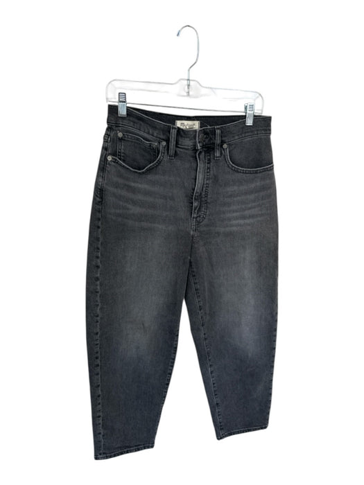 Madewell Size 27 Granite Cotton Wide Leg Straight Pockets Jeans Granite / 27