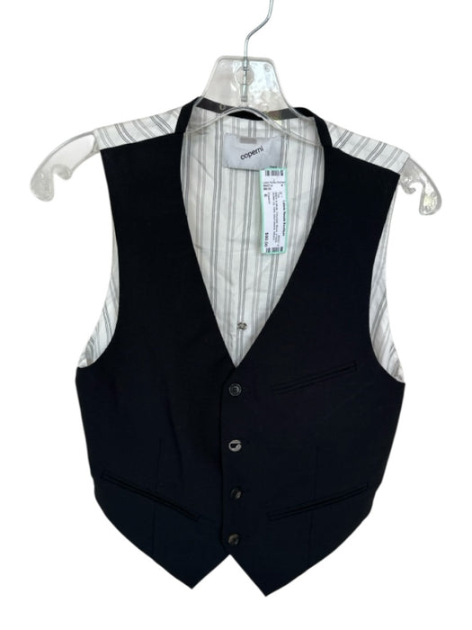 Coperni Size 6 Black & White Polyester Blend V Neck Button Up Vest Top Black & White / 6